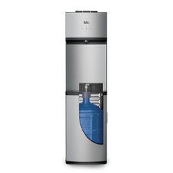 Brio 530 Series Stainless Steel Bottom Load Water Cooler Dispenser – Hot, Cold & Room Temperature Water – Sleek Modern Design – Bottled Water Cooler –