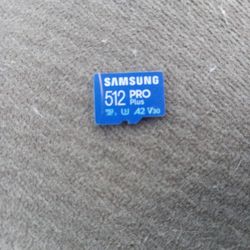  512 Gb Samsung Pro Plus Micro SD Card 