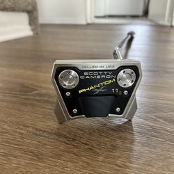 Scotty Cameron Phantom 11.5 Mallet Milled Face 34”