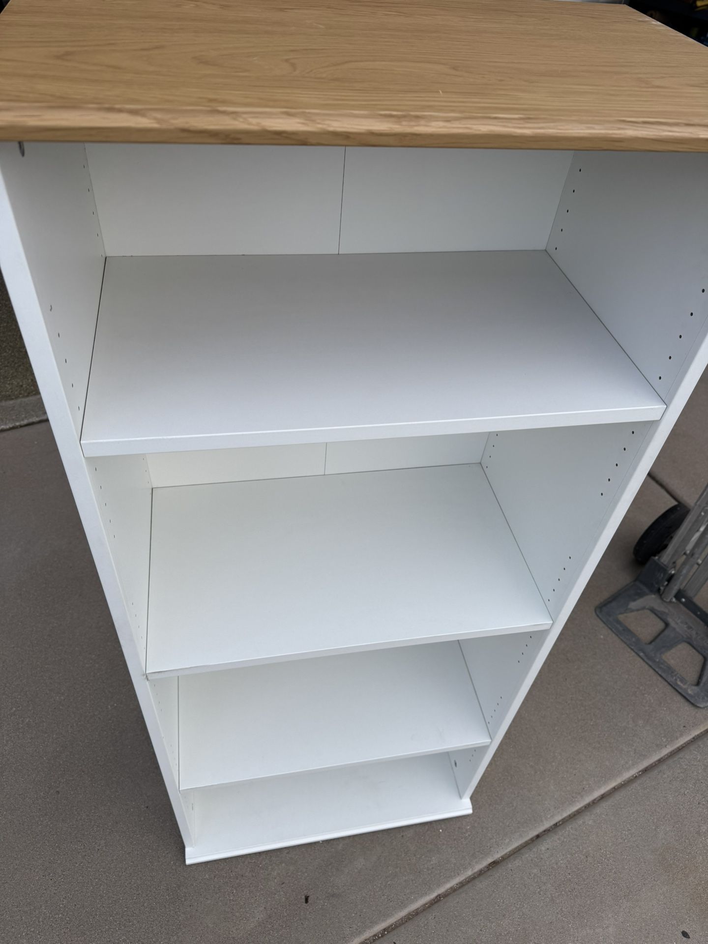 IKEA SKRUVBY Bookshelf In White
