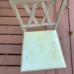 Vintage Leg O Matic Wooden Folding Chair Style 5135 Wood Mid-century 