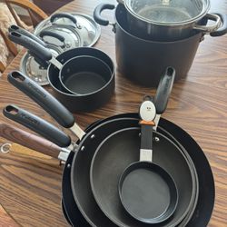 tons of pots and pans 