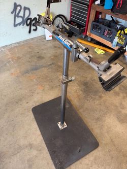 Park tool bicycle work stand.