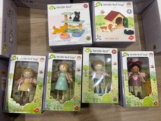 Tender Leaf Toys Wooden Toy & House Bundle – 6 Sets