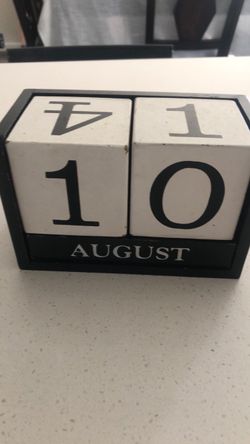 Calendar blocks