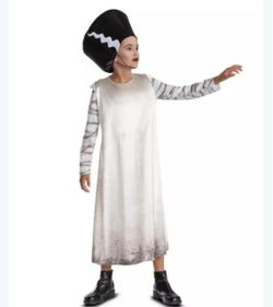 Kids girls Bride of Frankenstein Costume size 7-8 and 10-12 available.