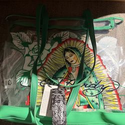 Ed Hardy Clear Tote Bag