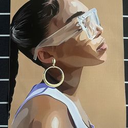 Women Canvas Posters Set Of 2