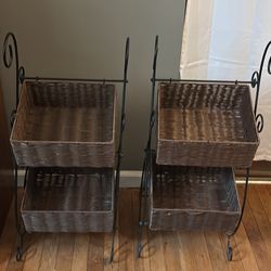Baskets With Stands