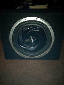Sony Xplode Subwoofer 12 Inch