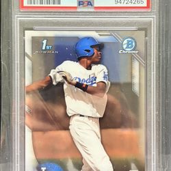 2016 BOWMAN CHROME PROSPECTS ONEAL CRUZ #BCP204 PSA 1O