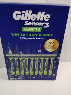 Gillette Sensor3 Sensitive Disposable Razors 9-Pack