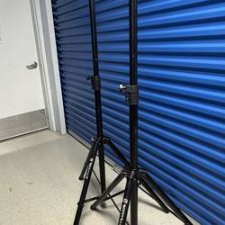 Heavy Duty Speaker Stands With Vacuum Assist