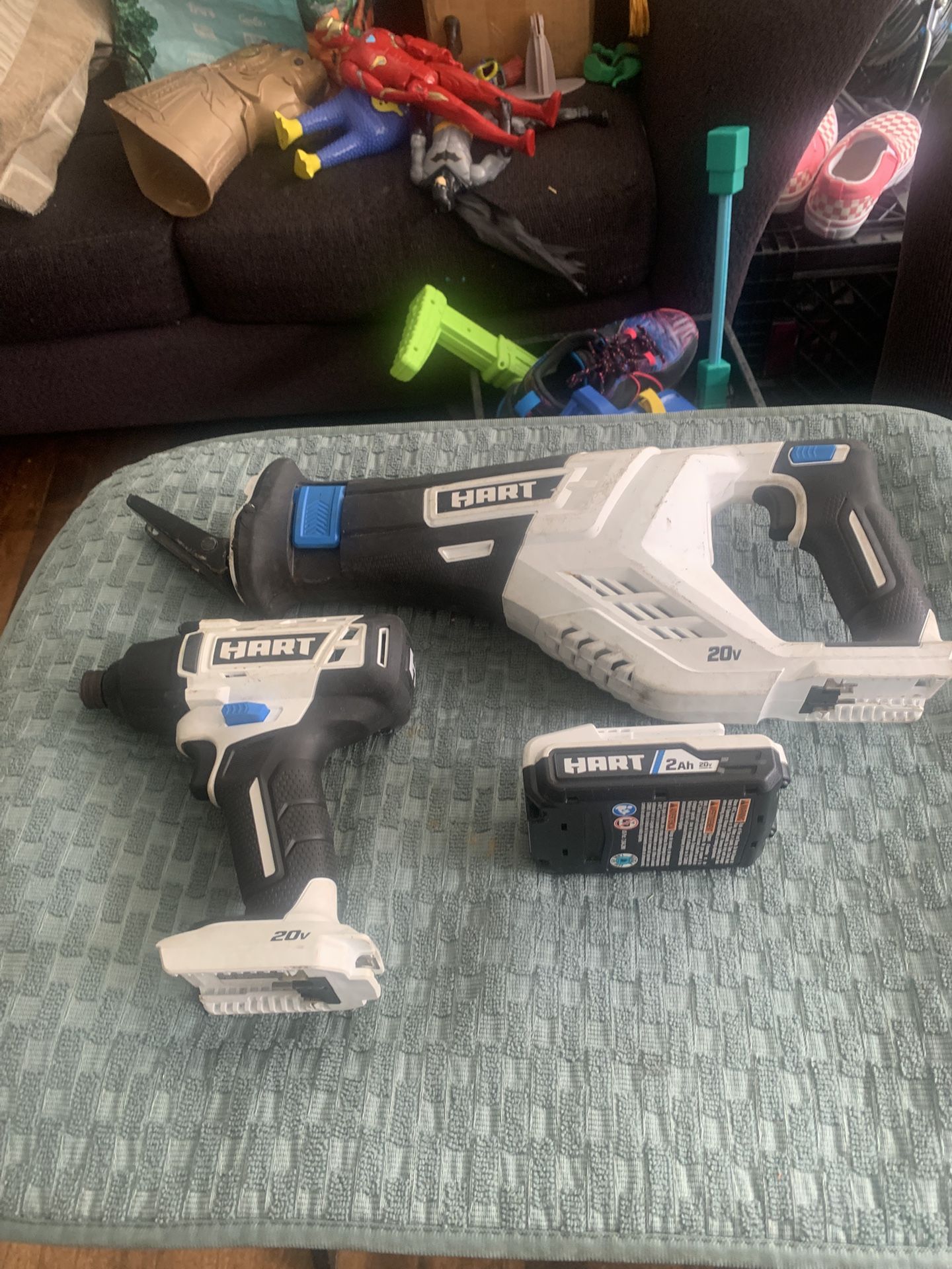 Hart Sawzall And brushless drill