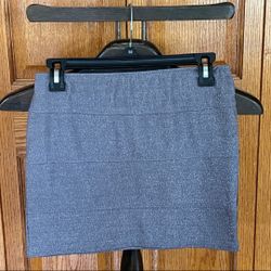 Womens Gray Skirt Size L
