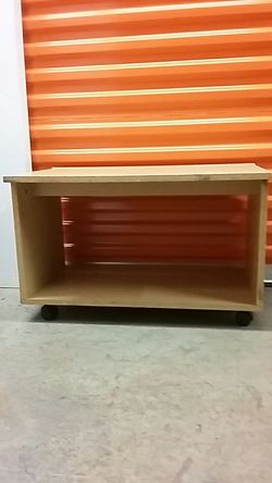 Rectangular Wood Coffee cocktail Table with Storage
