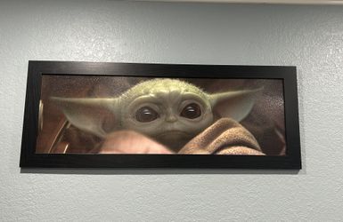 Baby Yoda picture frame