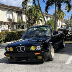 SPECTACULAR 1989 BMW E30 convertible!!! For Sale, NO TRADES. Thank U 