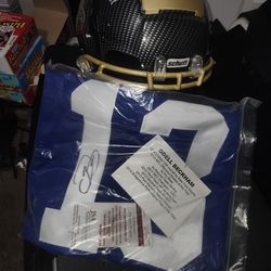 ODEL BECKHAM JR AUTOGRAPHED GIANTS JERSEY