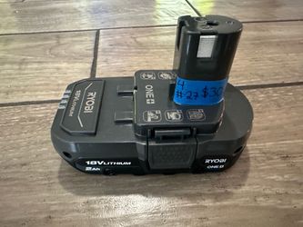 RYOBI ONE+ 18V 2.0 Ah Lithium-Ion Battery (normal wear)