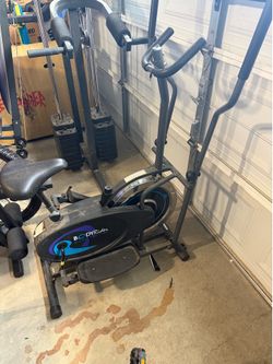 Elliptical bike