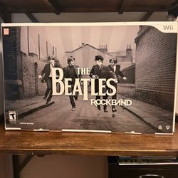 BRAND NEW SEALED - The Beatles: Rock Band Limited Edition Premium Bundle (Wii)