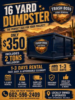 ♻️🚨♻️ Affordable Trash Dumpster ♻️🚨♻️