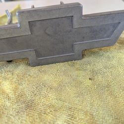 Chevrolet emblem aluminum