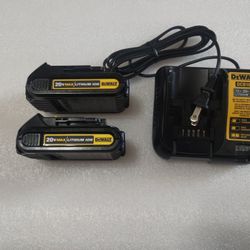 DeWalt 20 Volt Batteries 