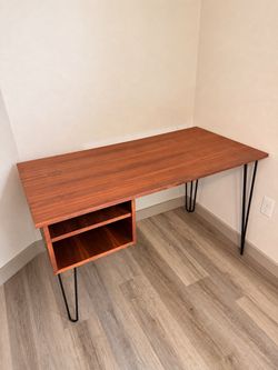 Walnut Mid Century Desk