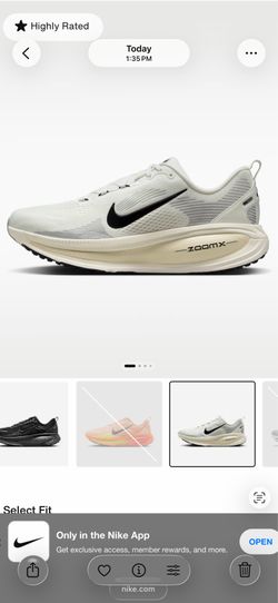 Nike Vomero Running Size 8