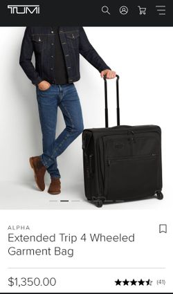 TUMI  Extended Travel Rolling Garment Bag