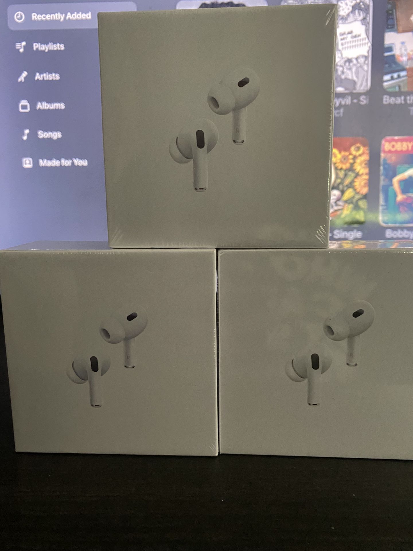 New AirPod Pros Gen 2nds (USB Charger)