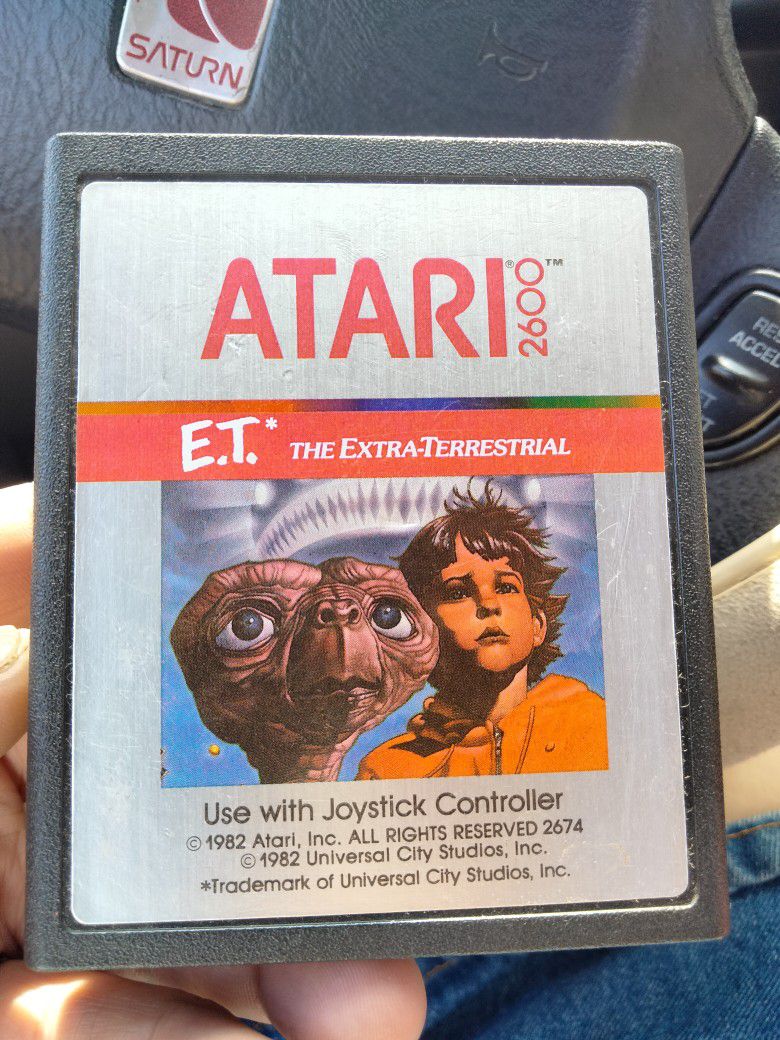 Atari 2600 ET Game