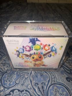 Pokemon Acrylic ETB Case (Magnetic Lid)