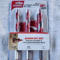 Diablo 3-piece Auger Set