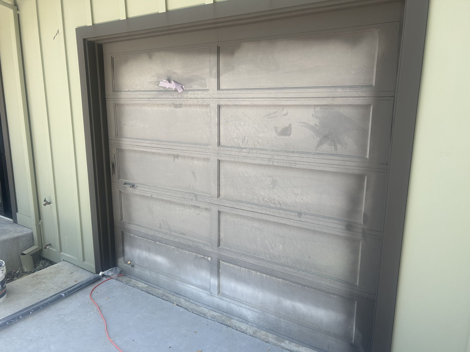 2 Used 8x7 Wood Garage Doors