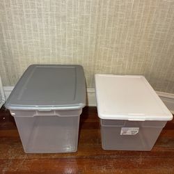 Storage Containers ($10 Both)