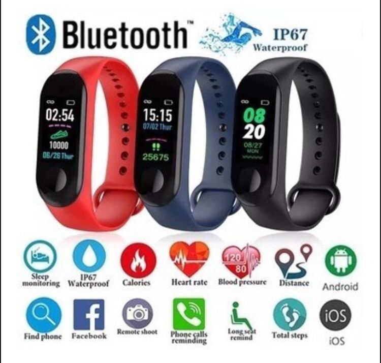 Watch intelligent health bracelet and Activity Tracker Heart Rate Monitor
