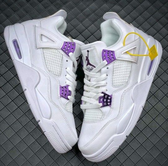 Nike Air Jordan 4 Retro Purple Metallic