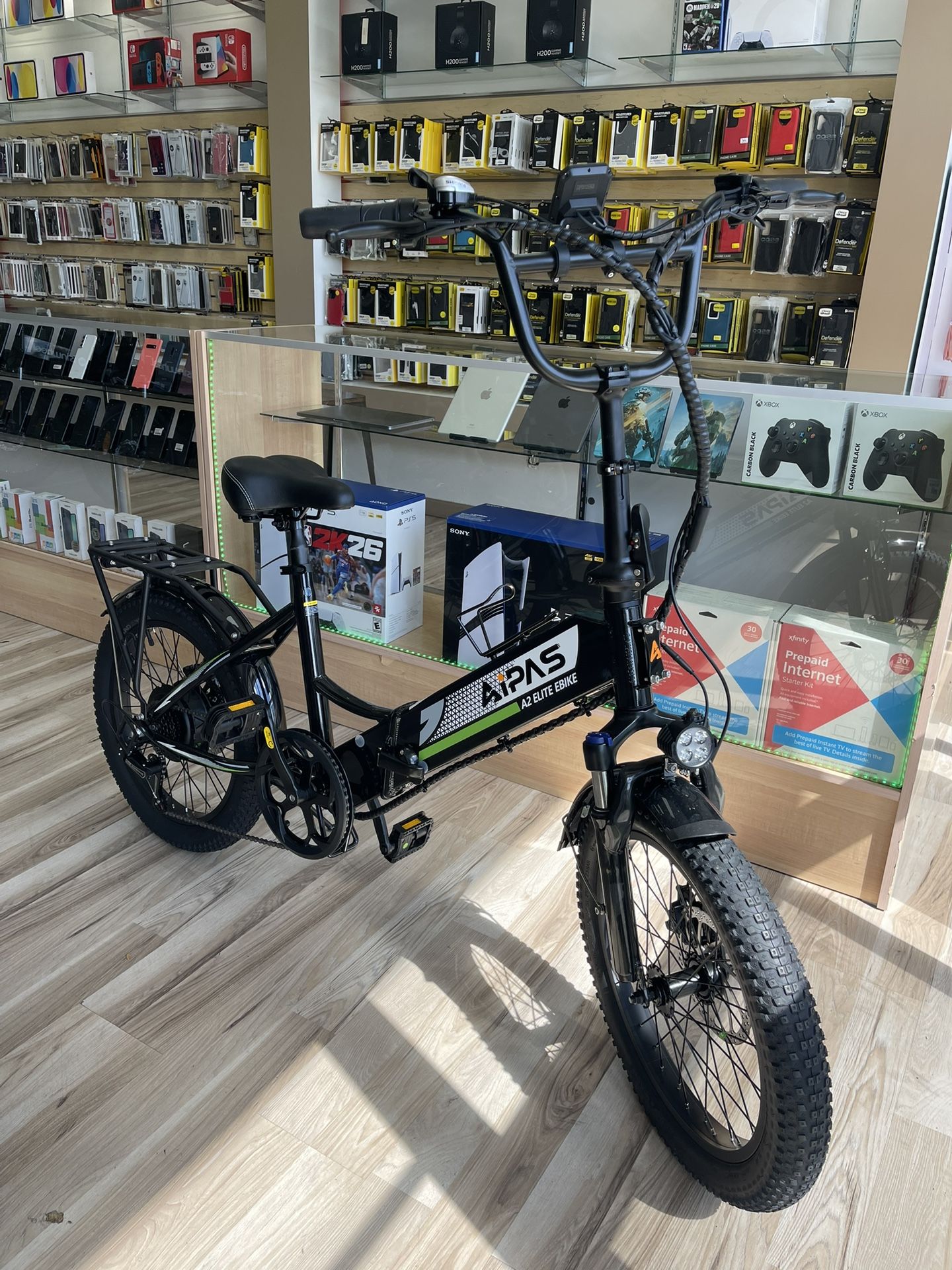 A2 Elite Aipas Electric Bike 28MPH Brand New Ebike Finance It Today No Credit Needed! $10 To $99 Down To Take Its