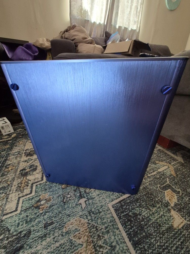 RAIJINTEK 0R200034 Styx Micro-ATX Tower Computer Case - Blue