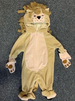 Adorable Miniwear infant boy or girl size 0/3 month lion costume - worn once for photo shoot