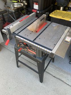 Craftsman Table Saw / 10” / w/Stand - EC!