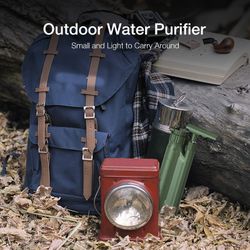 Water Purifier Pump With Replaceable RO Membrane 0.001 Micron Water Filter,