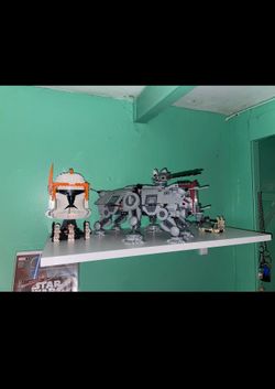 LEGO Star Wars AT-TE Walker 75337 The Clone Wars with Cody helmet/2 clone figs