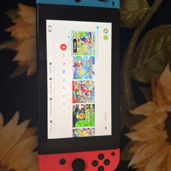 Nintendo switch W/5 games!