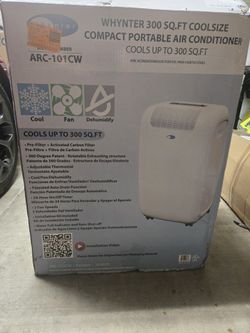 Whynter Portable Air Conditioner – Cools Up to 300 Sq. Ft. – New