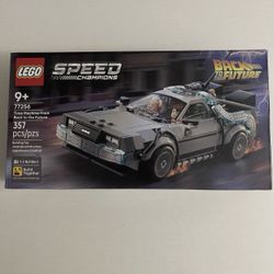 Lego Speed Champions  Delorean Back To The Future 