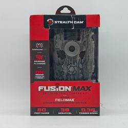 Stealth Cam Fusion Max Cellular Trail Camera Kit with Rechargeable Battery 36MP